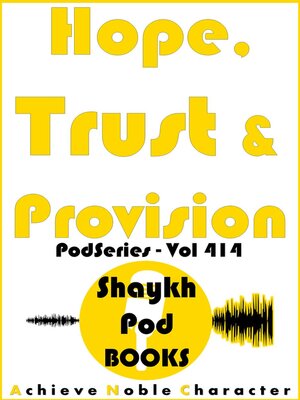 cover image of Hope, Trust & Provision